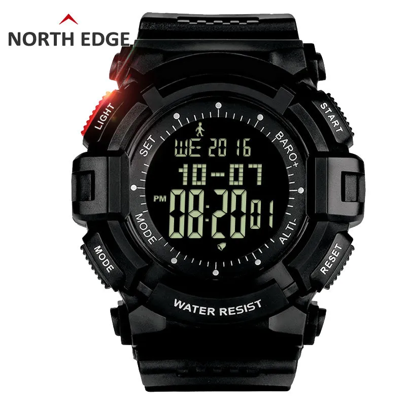 NORTHEDGE mens Outdoor watch with Atmospheric Functions