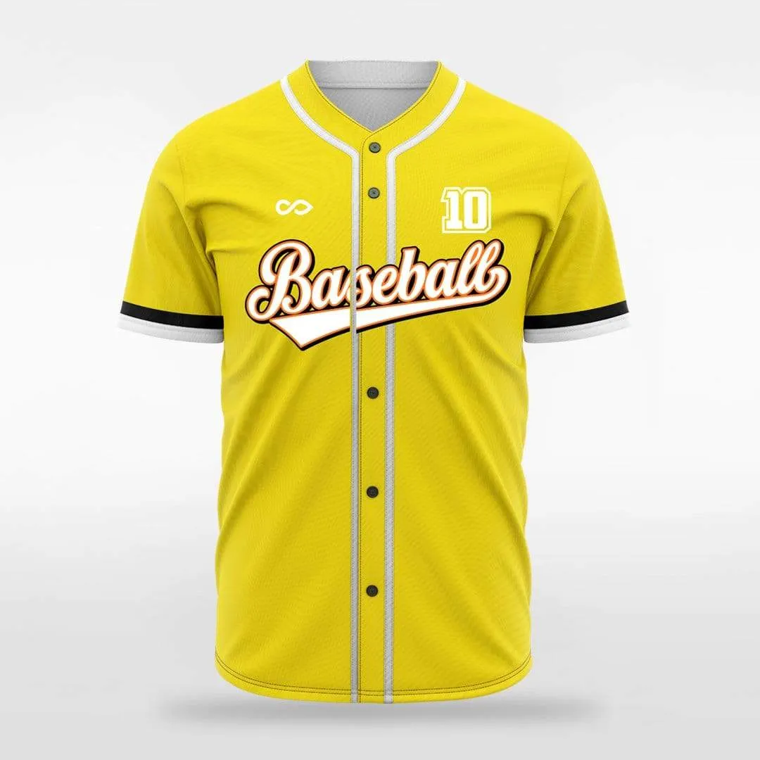 Nostalgia - Customized Men's Sublimated Button Down Baseball Jersey