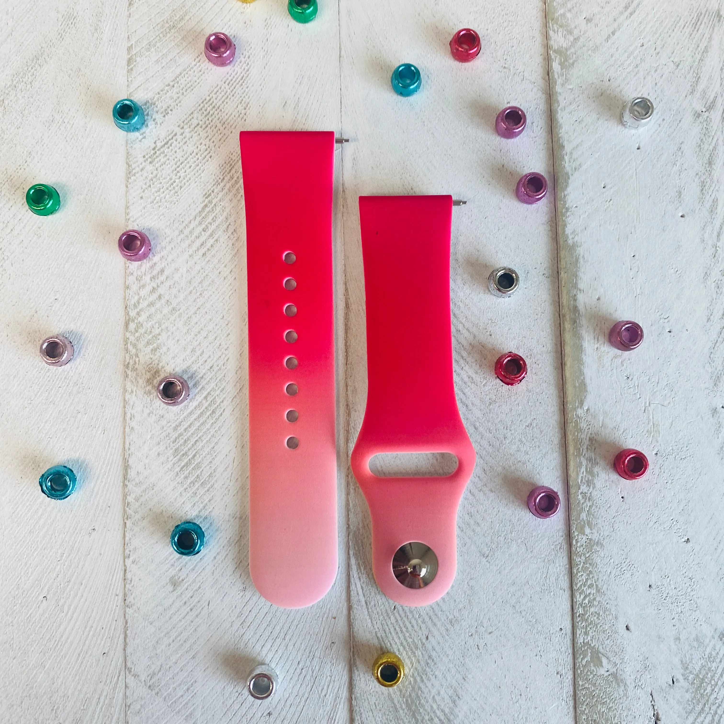 Ombre' Print Silicone Band For Samsung Watch Multiple Colors Available