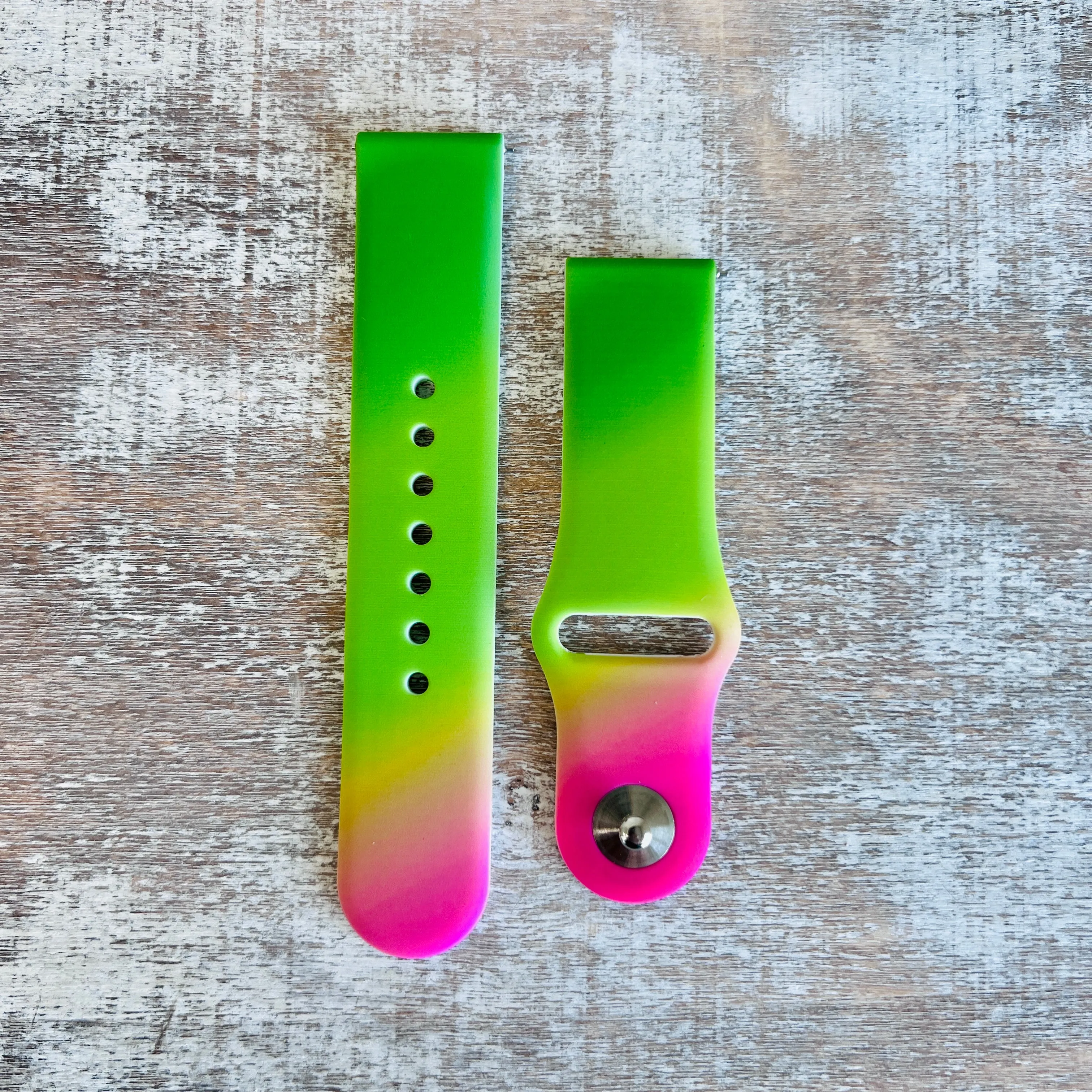 Ombre' Print Silicone Band For Samsung Watch Multiple Colors Available