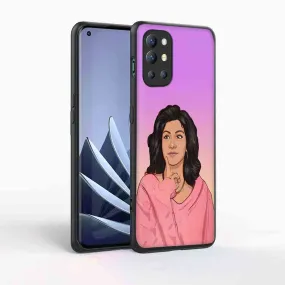 Oneplus 9R Back Cover with Photo Personalized Mobile Cases - Cartoonify From Photo