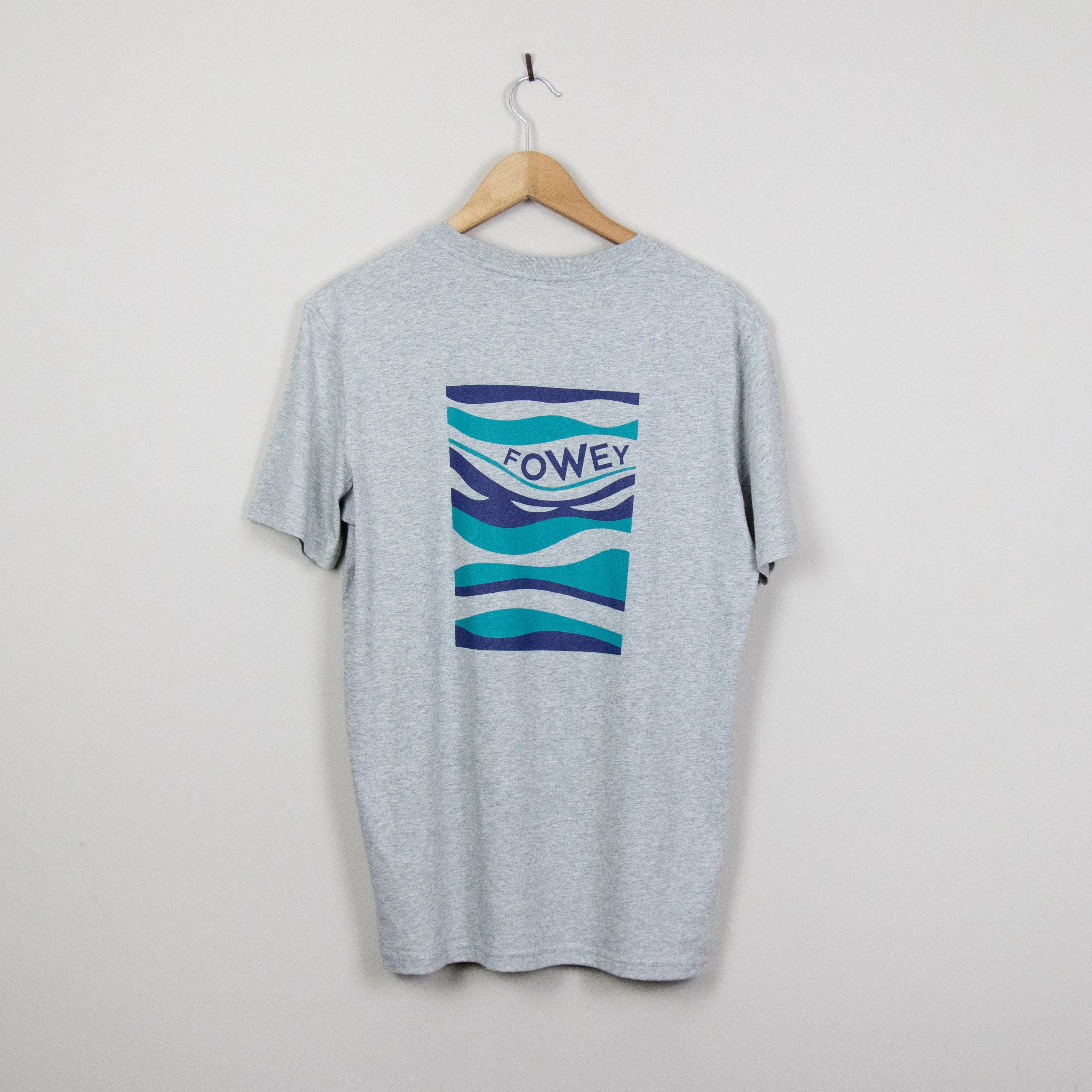 Organic Adult T Shirt | Fowey Grey