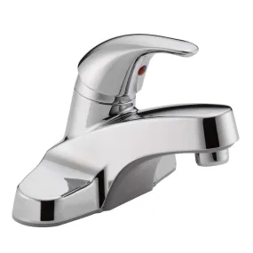 Peerless Single Handle Chrome Bathroom Faucet with Lifetime Warranty