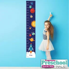 Personalised Solar System Height Chart