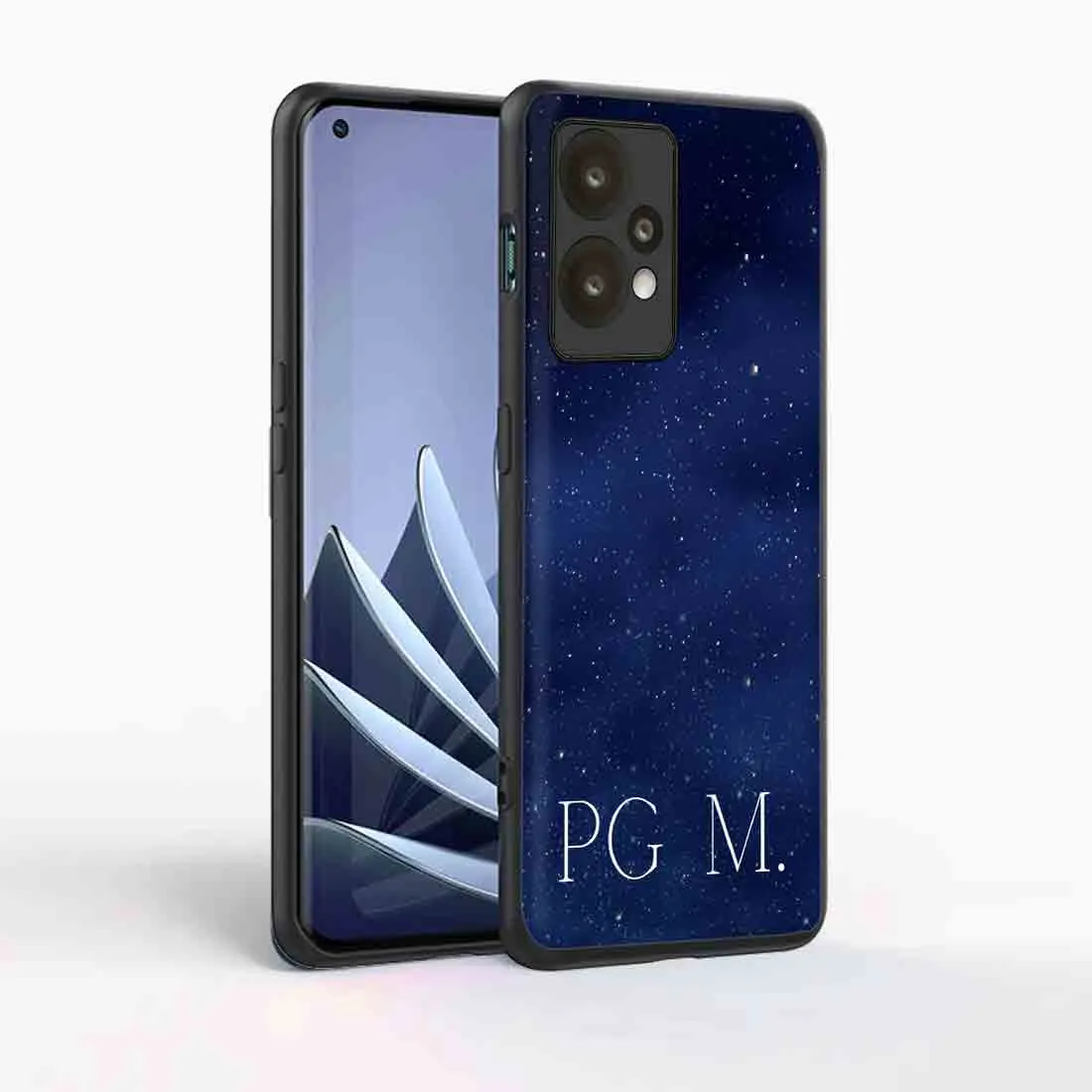 Personalized Mobile Cover for Oneplus Nord CE 2 Lite 5G with Name - Starry Night