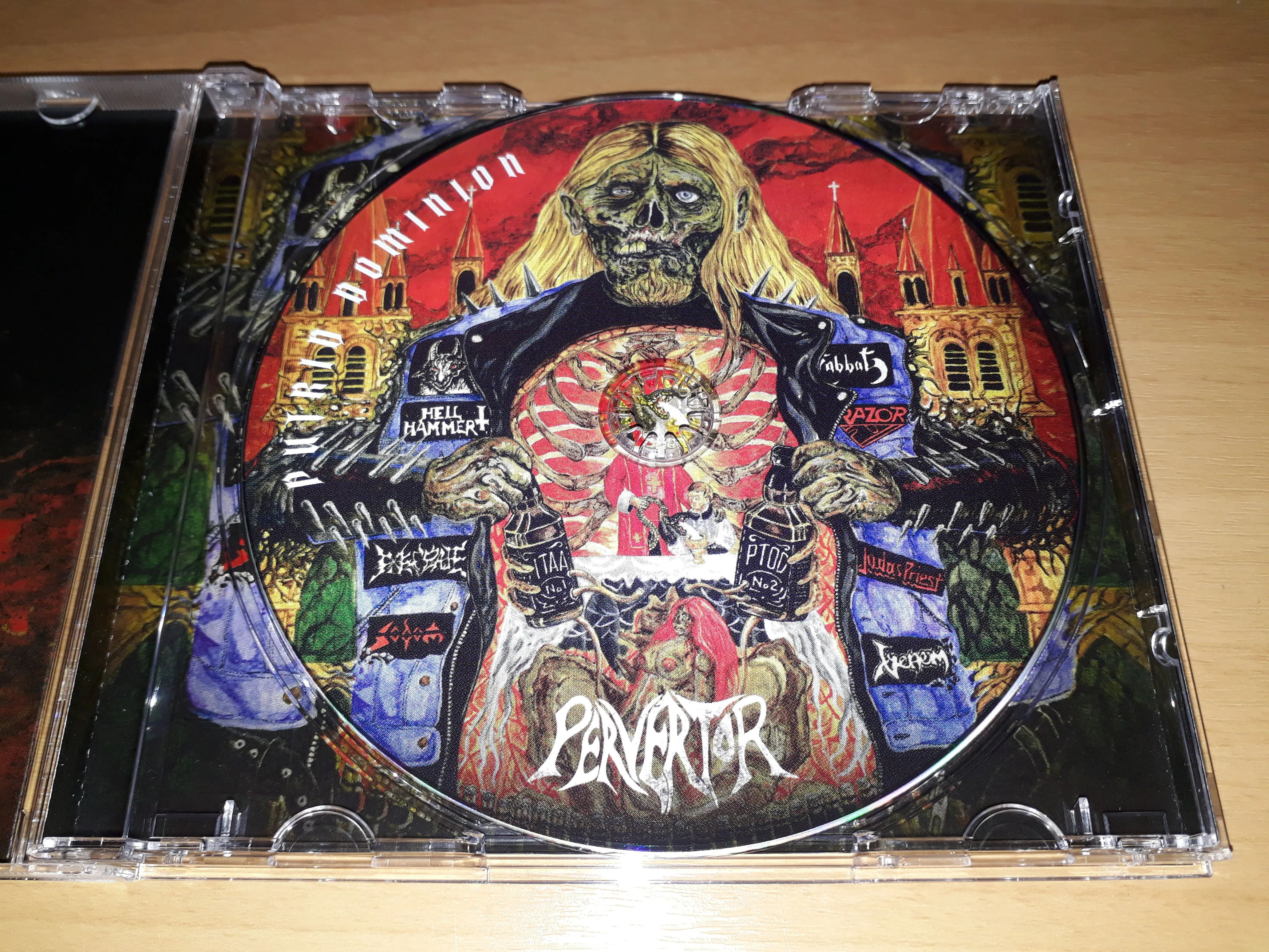 PERVERTOR (NZ) - Putrid Dominion CD