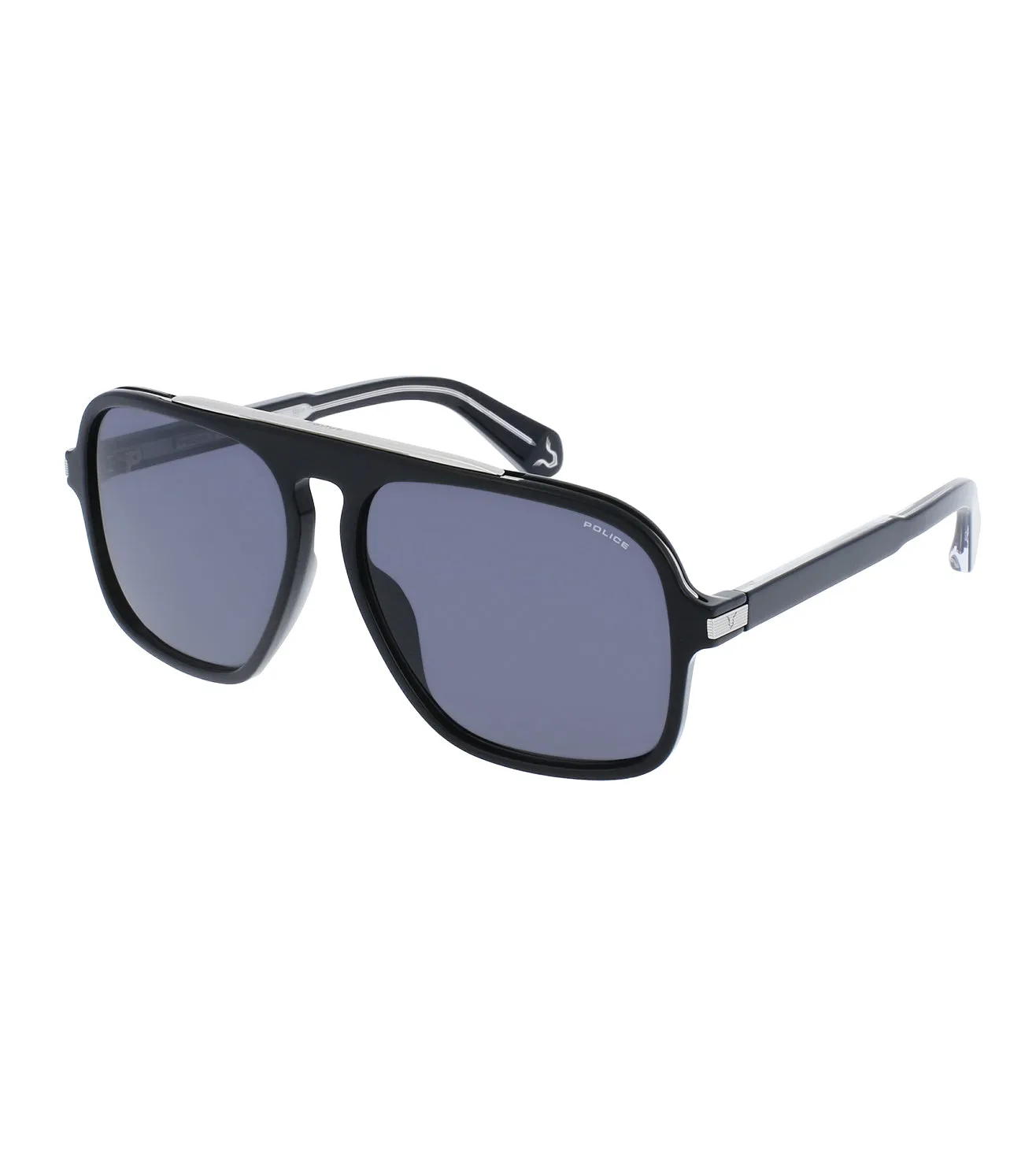 Police Men's Smoke Aviator Sunglasses