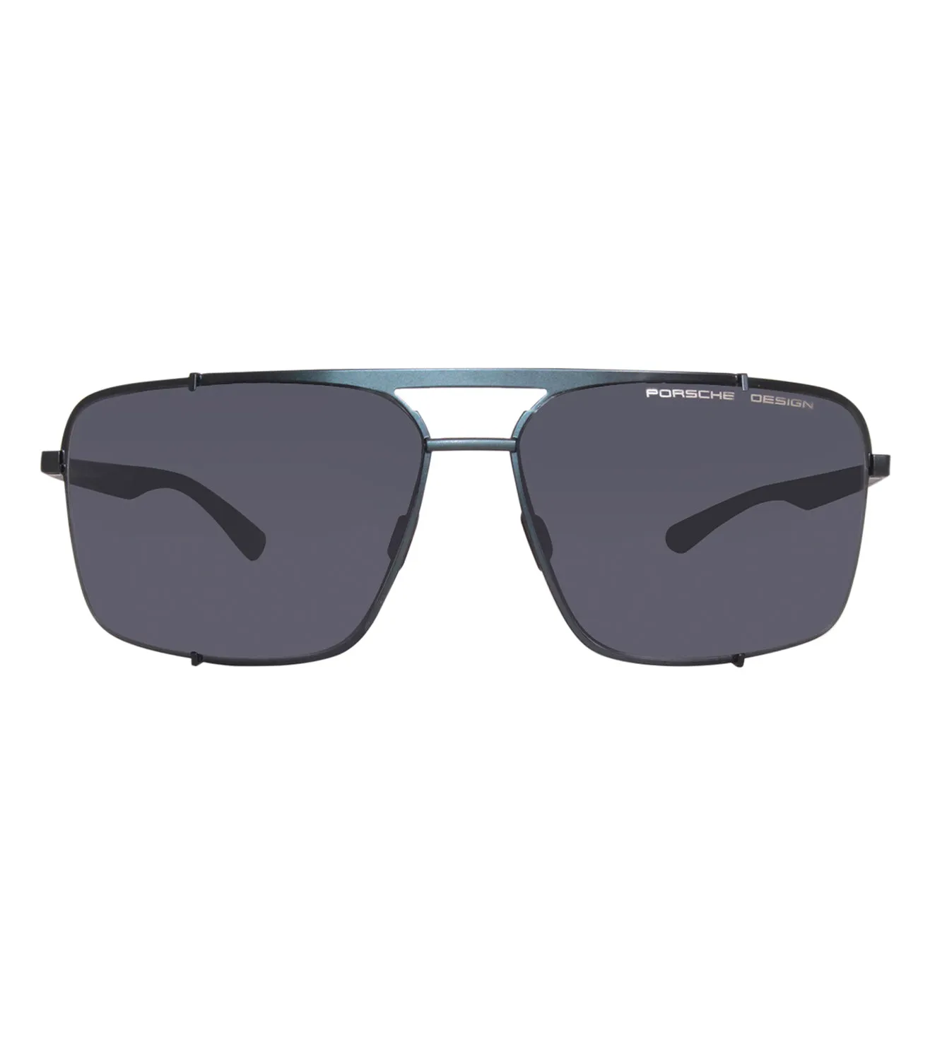 Porsche Design Men's Blue/Black-Mirrored Aviator Sunglasses