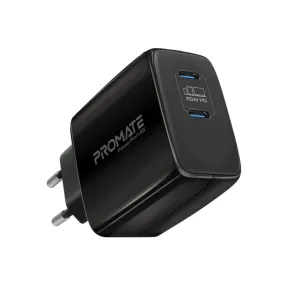 Promate PowerPort 65W Travel Adapter