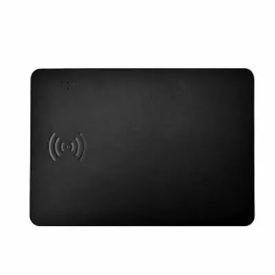 PU Leather Wireless Mouse Pad