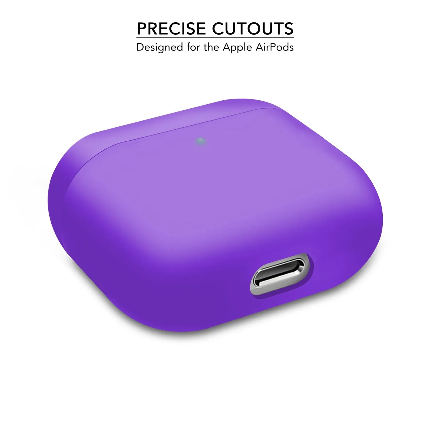 Purple Case for AirPods Pro 3rd Gen 2019 Apple Airpod 3 Charging Case