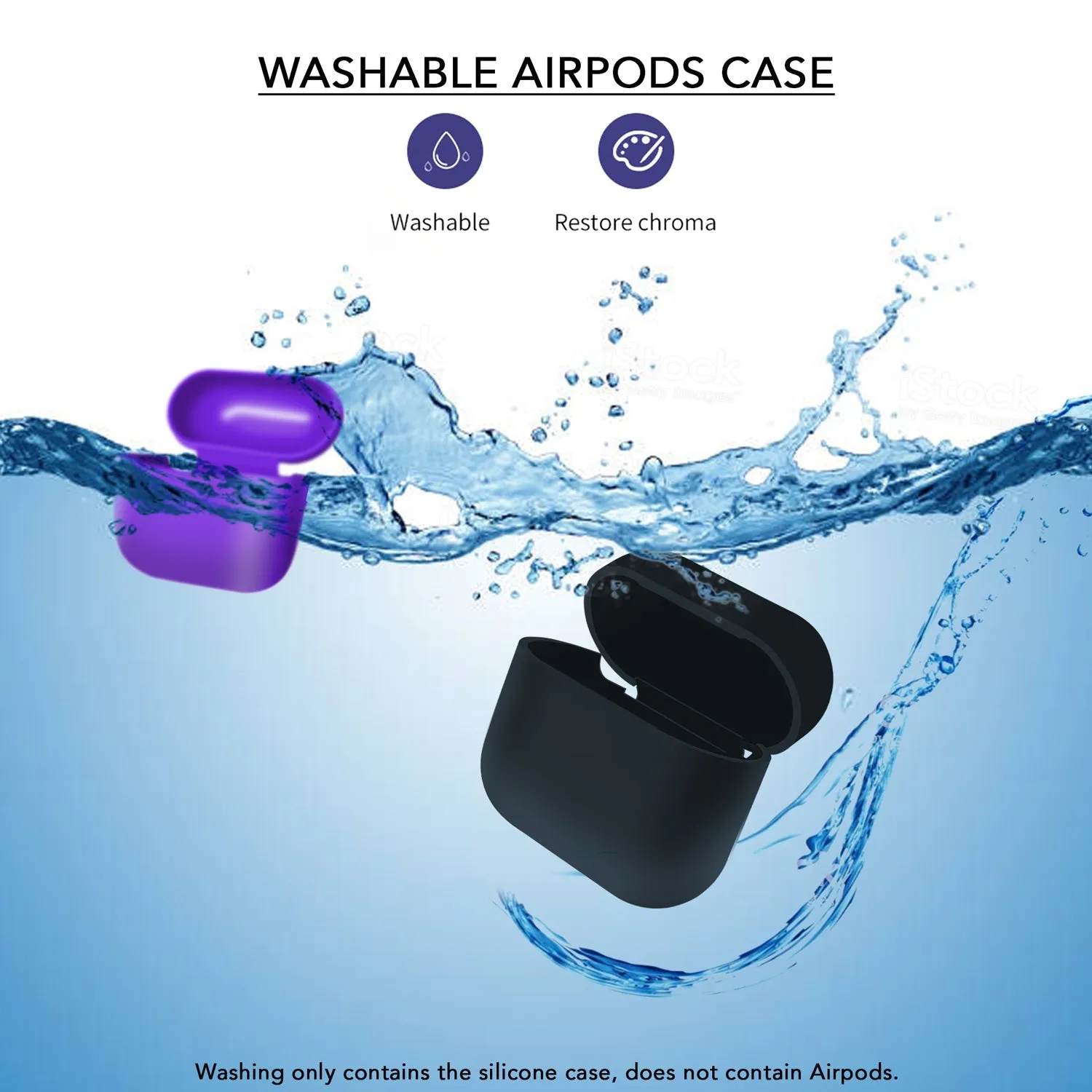 Purple Case for AirPods Pro 3rd Gen 2019 Apple Airpod 3 Charging Case