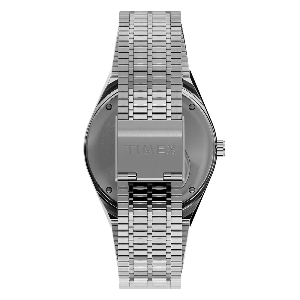 Q Timex Seconde 3-Hand 38mm Stainless Steel Band