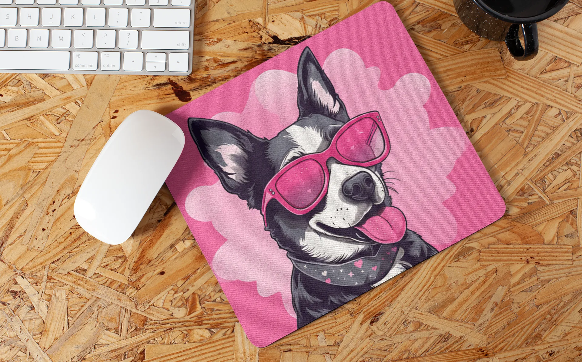 "Cute Dog Art" Mouse Pads