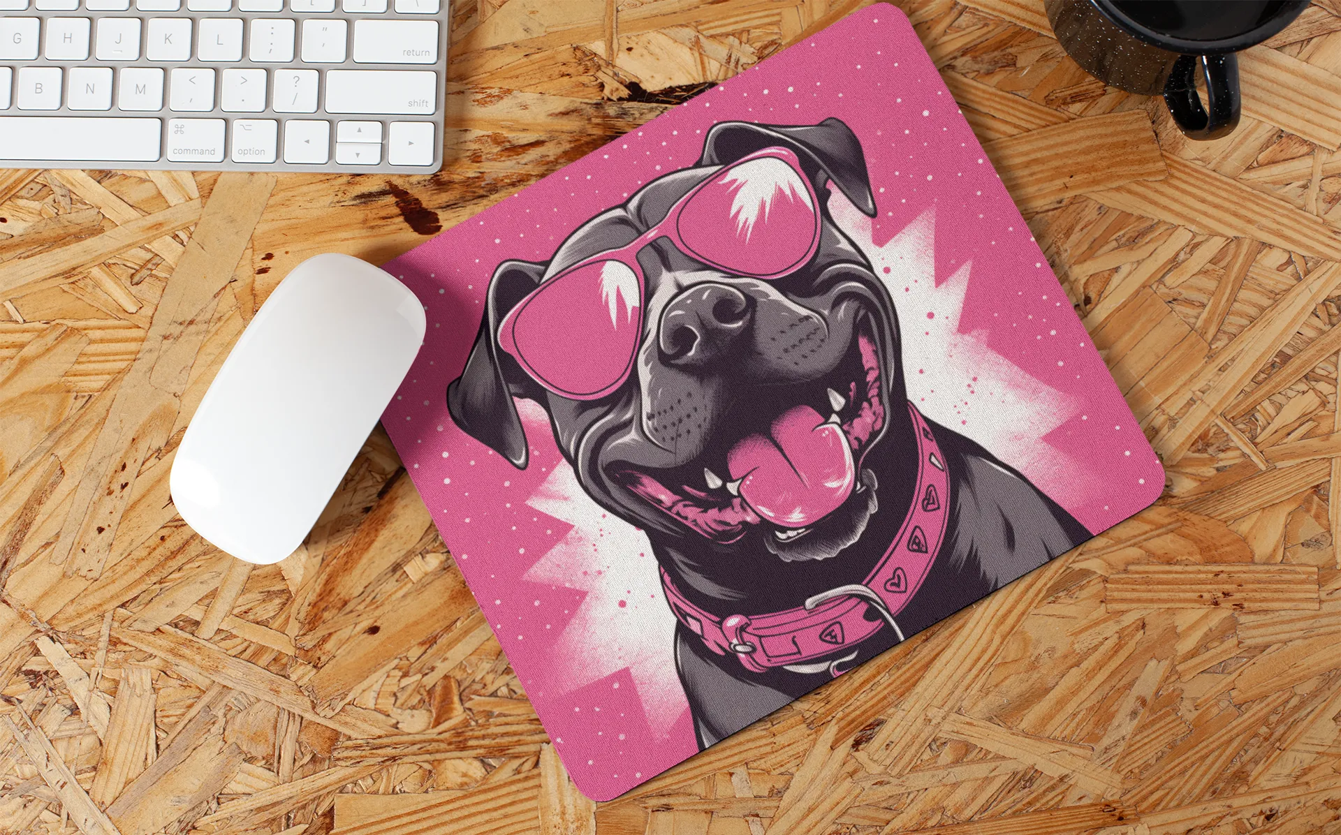 "Cute Dog Art" Mouse Pads