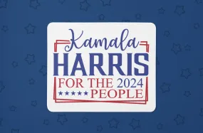 "Kamala Harris For The People 2024" Mouse Pad