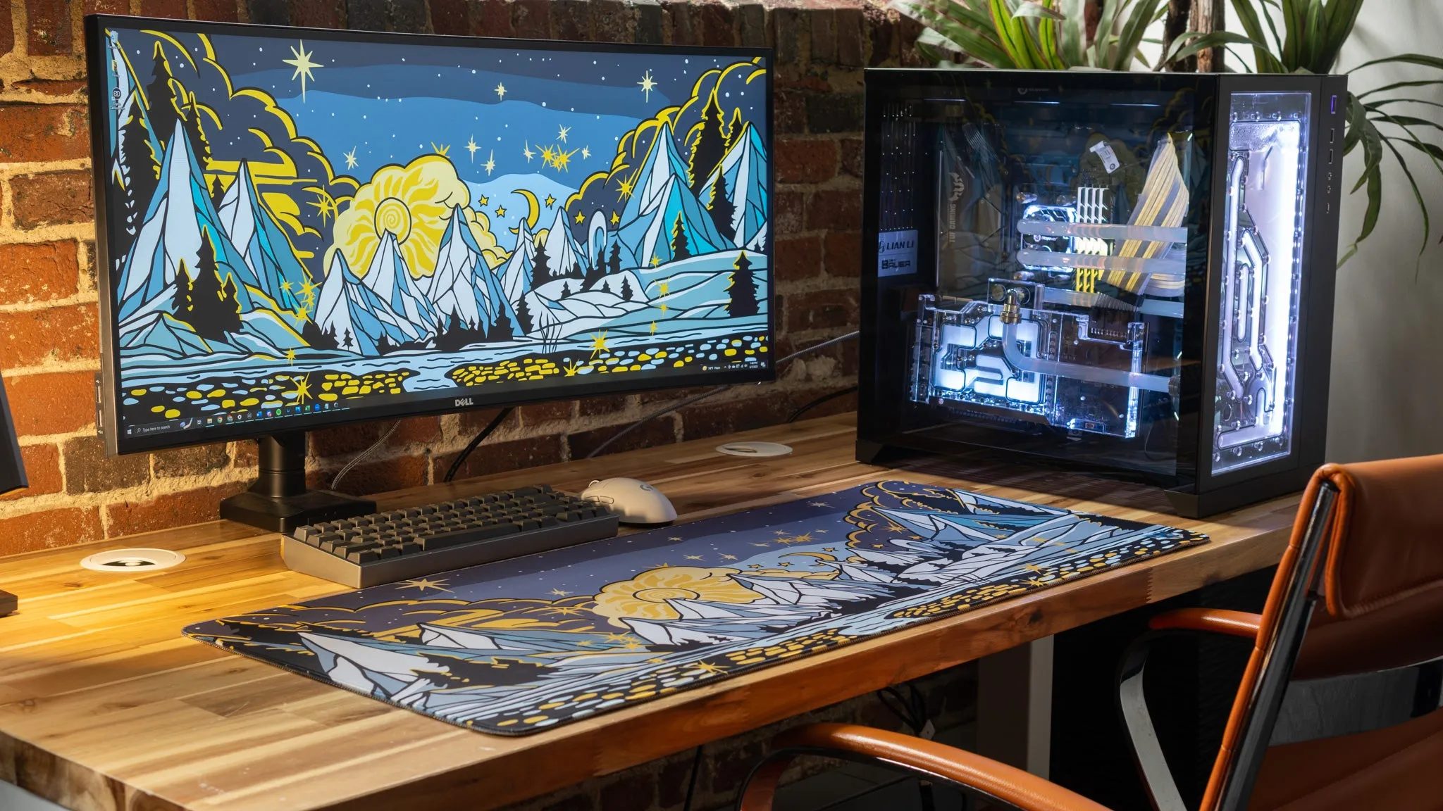 "White Out" Limited Edition Landscape Deskmat