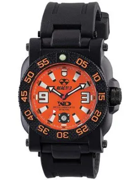 Reactor Mens Gryphon - Nitromid Polymer w/ Stainless Core - Orange Dial - Strap