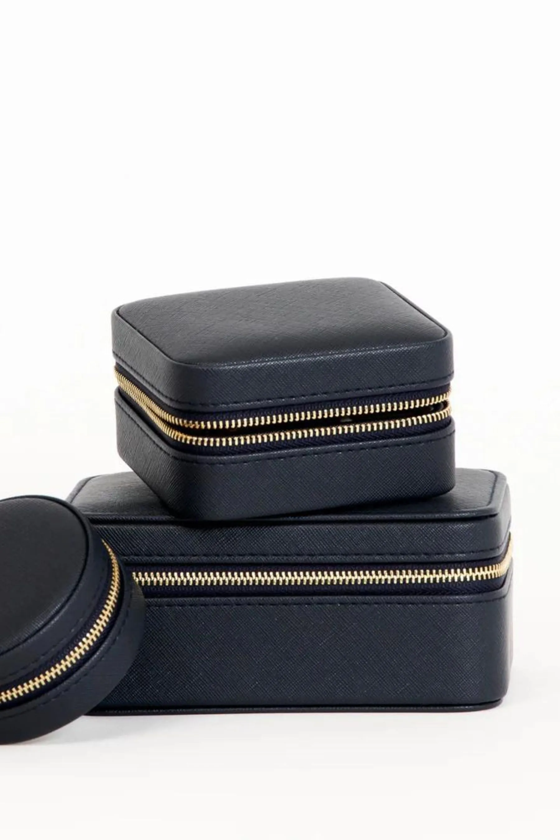 Rectangle Jewellery Case | Navy