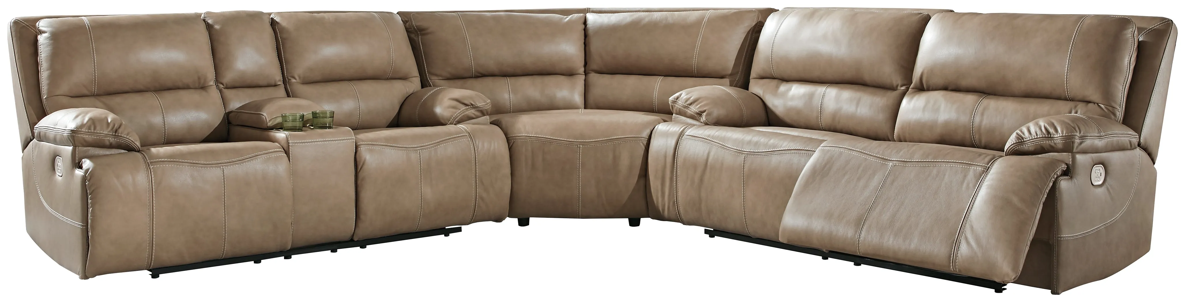 Ricmen Signature Design by Ashley 3-Piece Power Reclining Sectional