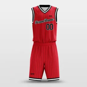 Rockets Red - Customized Basketball Jersey Design for Team