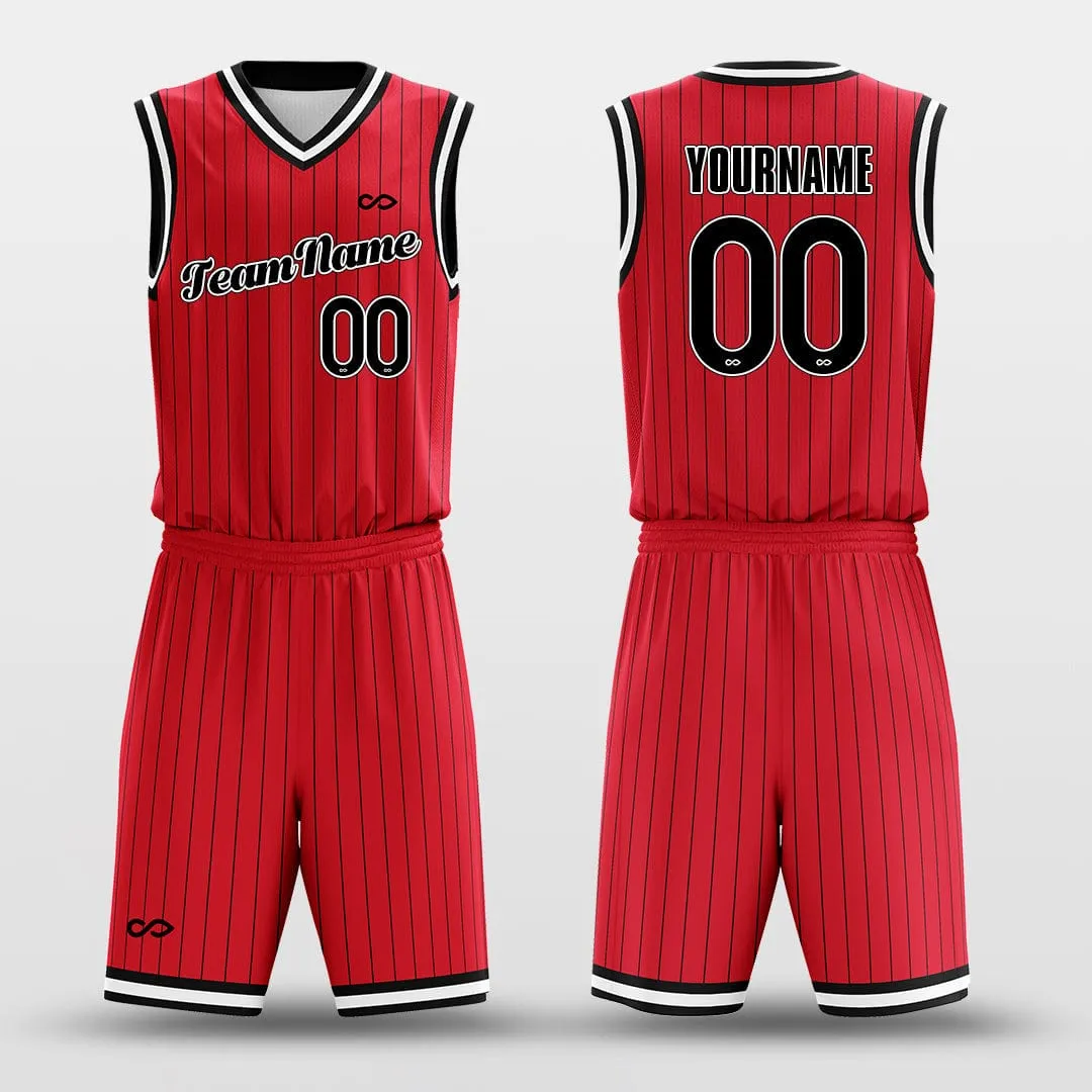 Rockets Red - Customized Basketball Jersey Design for Team