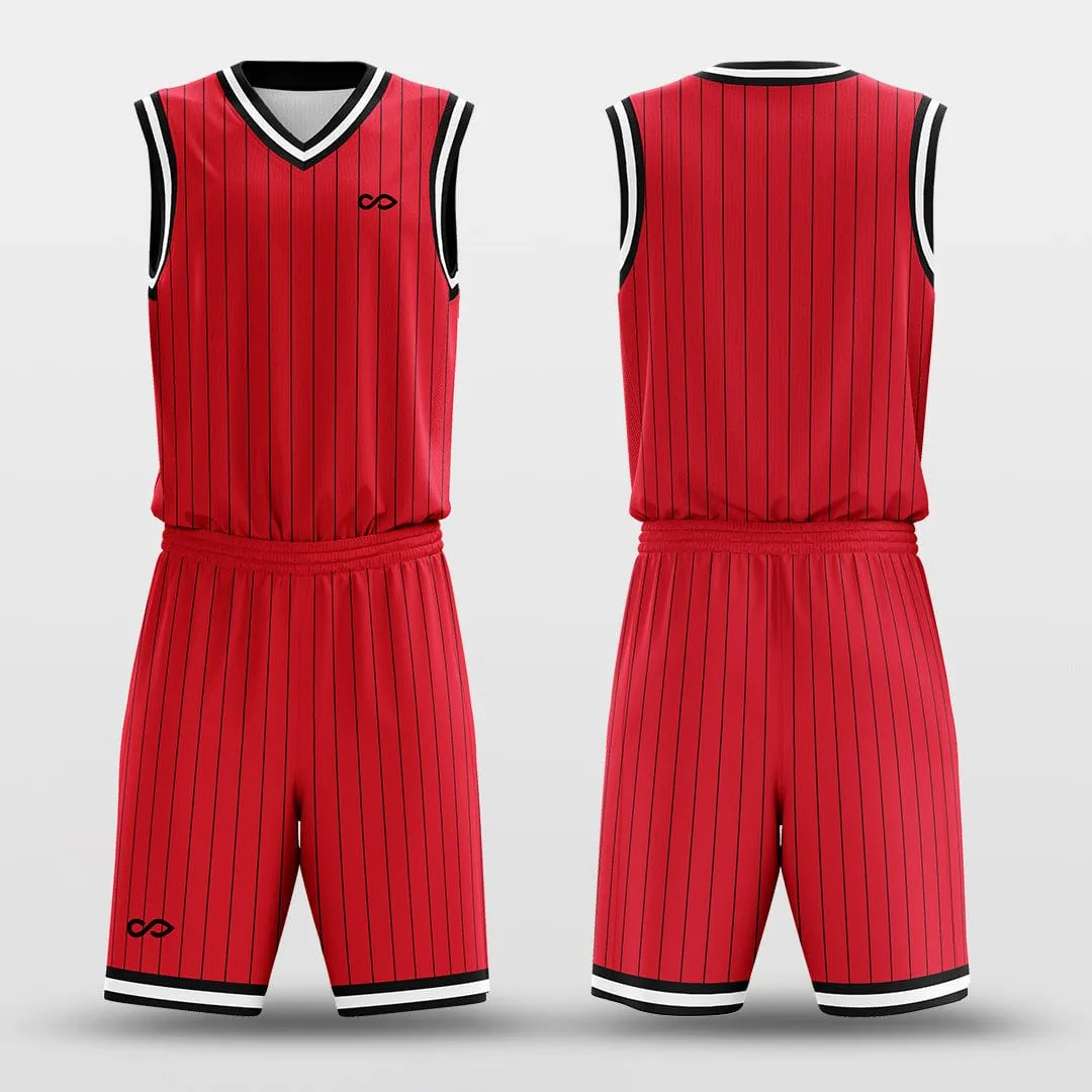 Rockets Red - Customized Basketball Jersey Design for Team