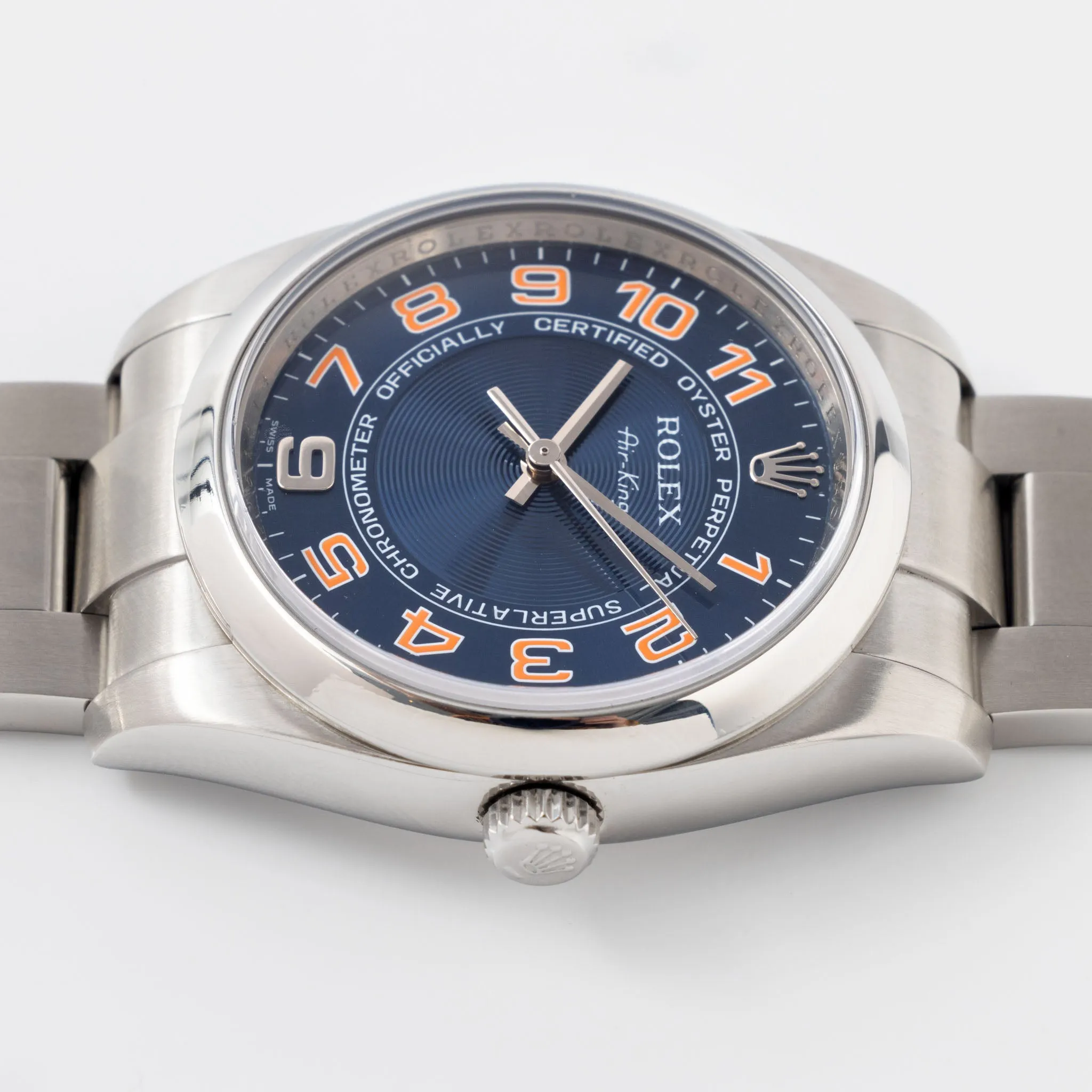 Rolex Air-King Concentric Blue Dial Ref. 114200