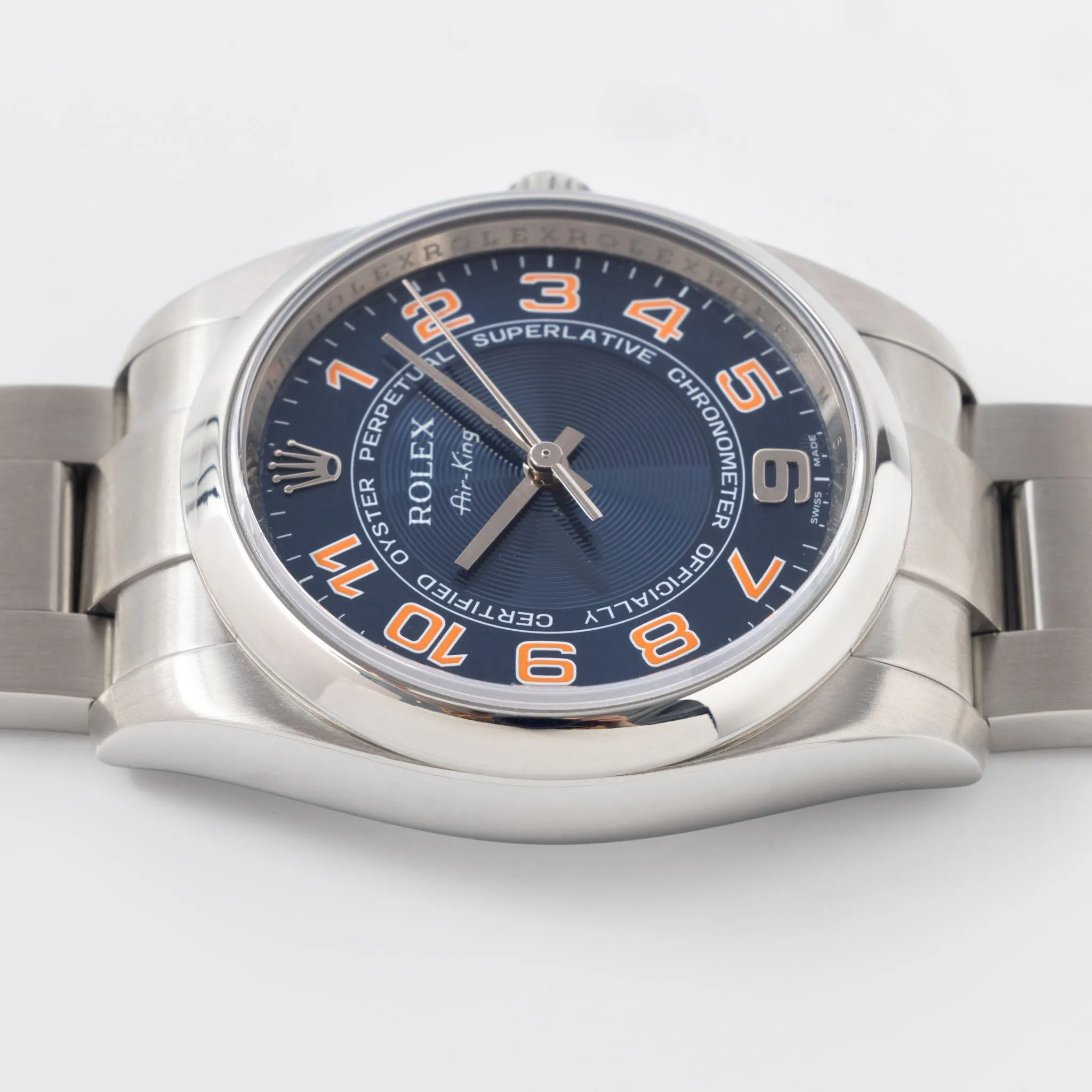 Rolex Air-King Concentric Blue Dial Ref. 114200