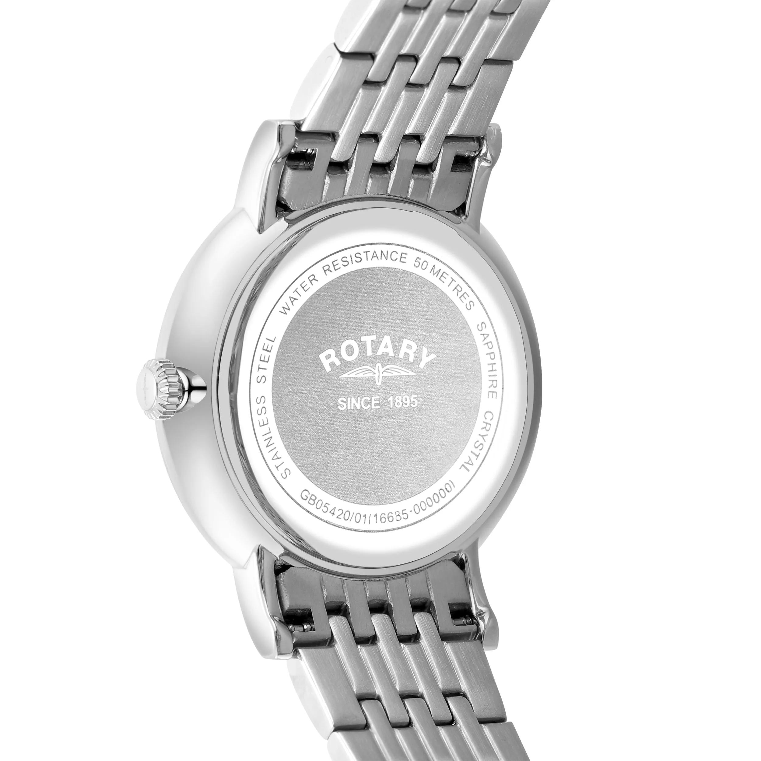 Rotary Windsor Men's Silver Watch GB05420/01