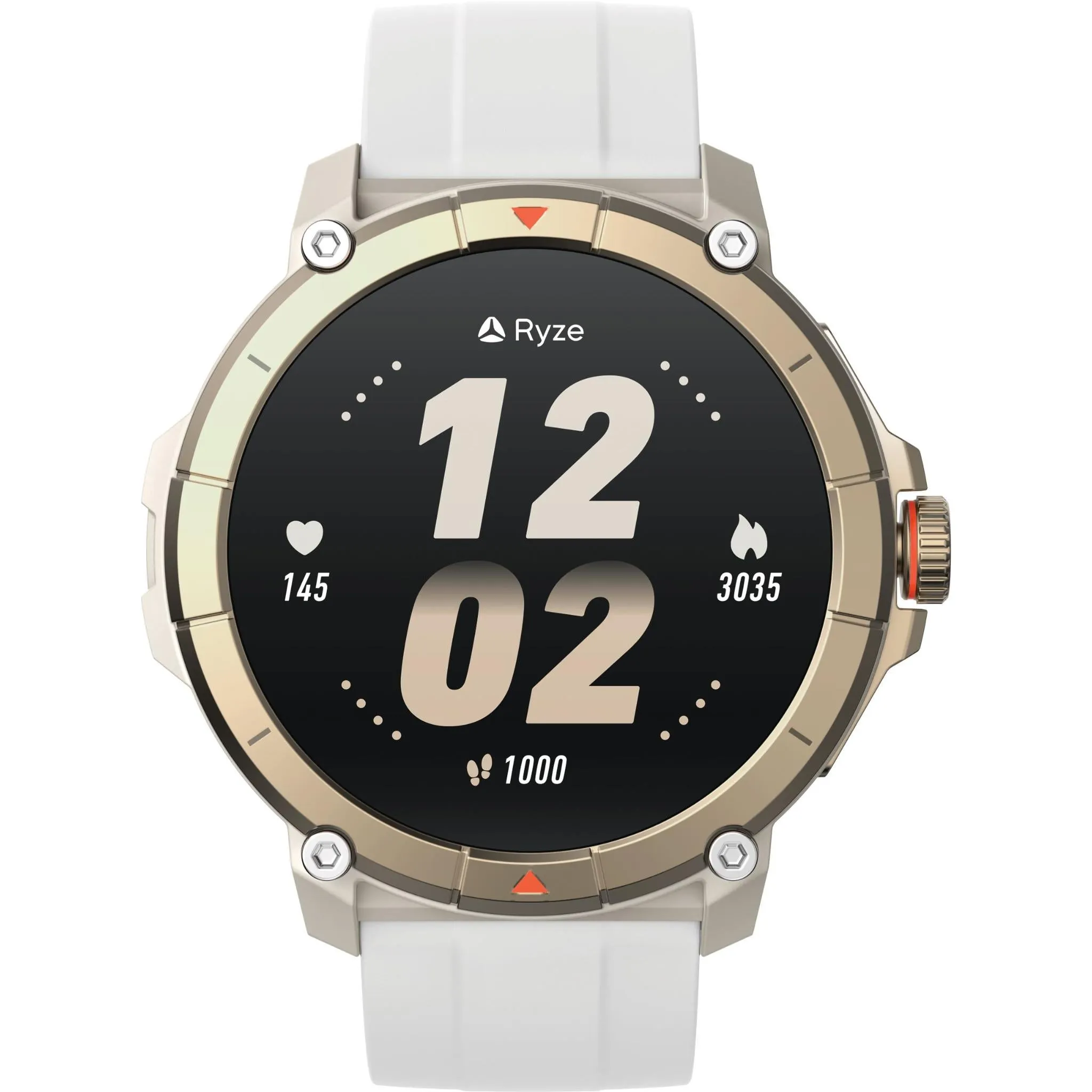 Ryze Trek Smart Watch GPS (Sand/White)