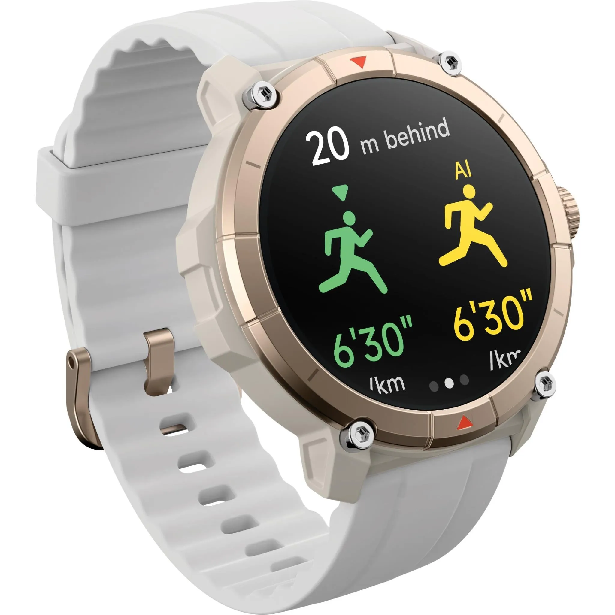 Ryze Trek Smart Watch GPS (Sand/White)