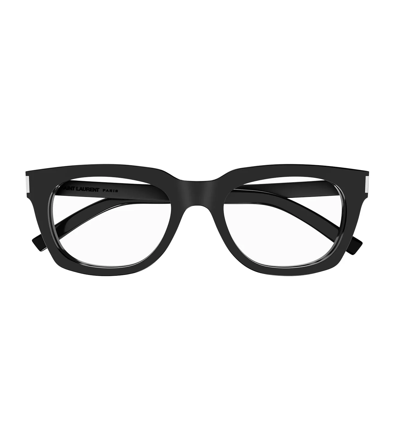 Saint Laurent Unisex Black Rectangular Optical Frame