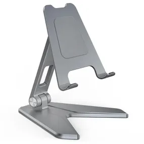 Sansai Aluminium Alloy Tablet & Phone Stand for Up to 1.5kg (Grey)