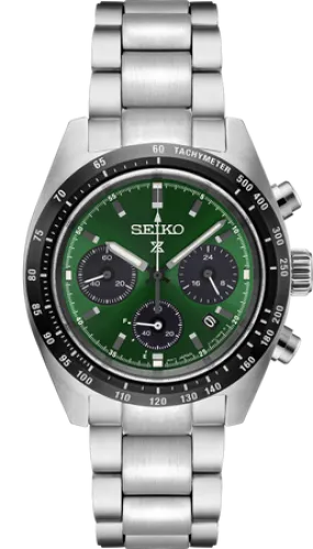 Seiko Men's SSC933 Prospex Speedtimer Solar Watch