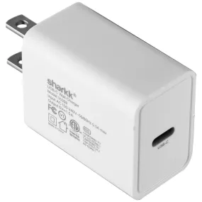 Sharkk (5V/1.5A) USB-C Wall Charger / Travel Adapter - White (15308)