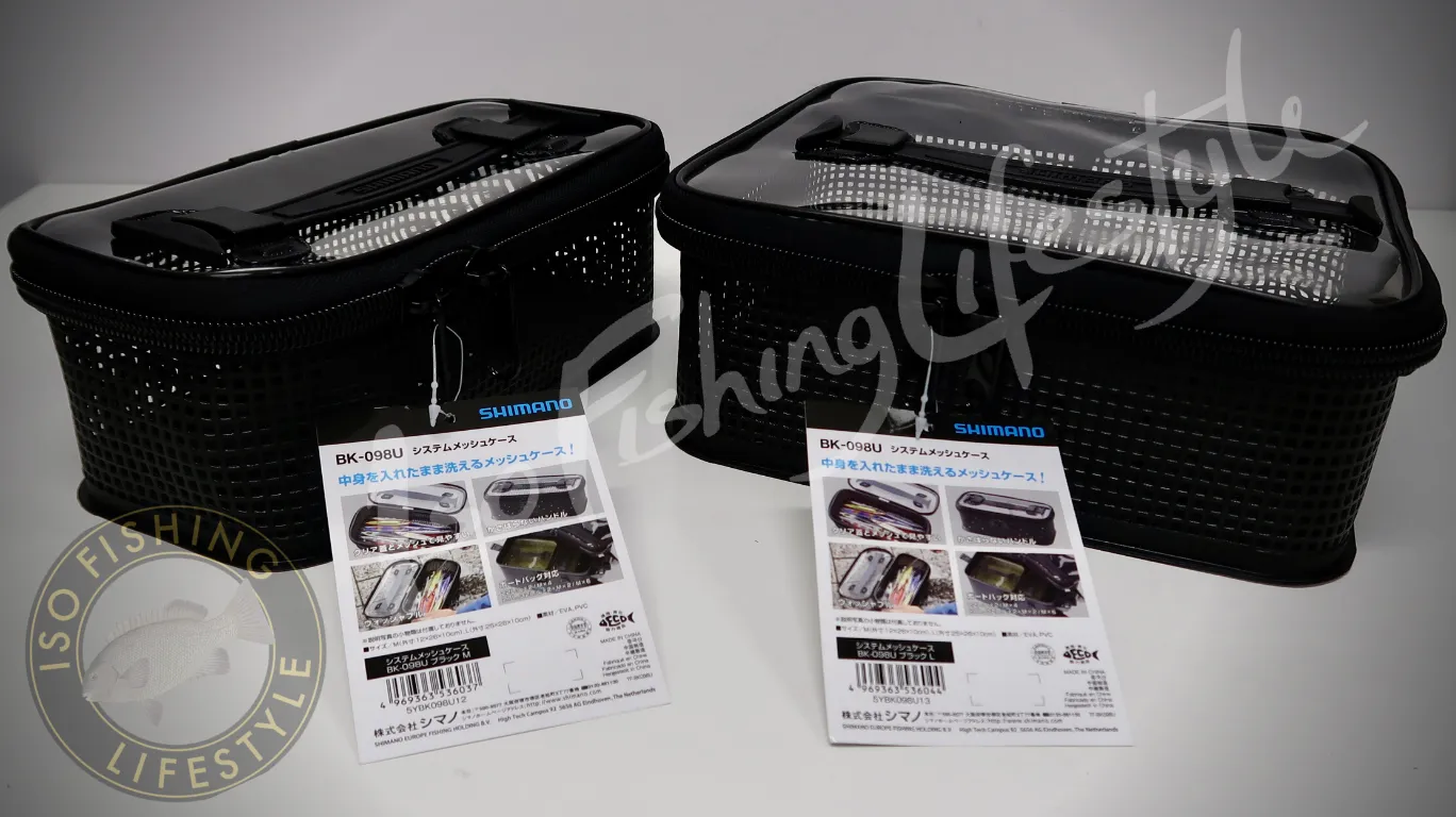 Shimano 2021 System Mesh Case BK-098U Black