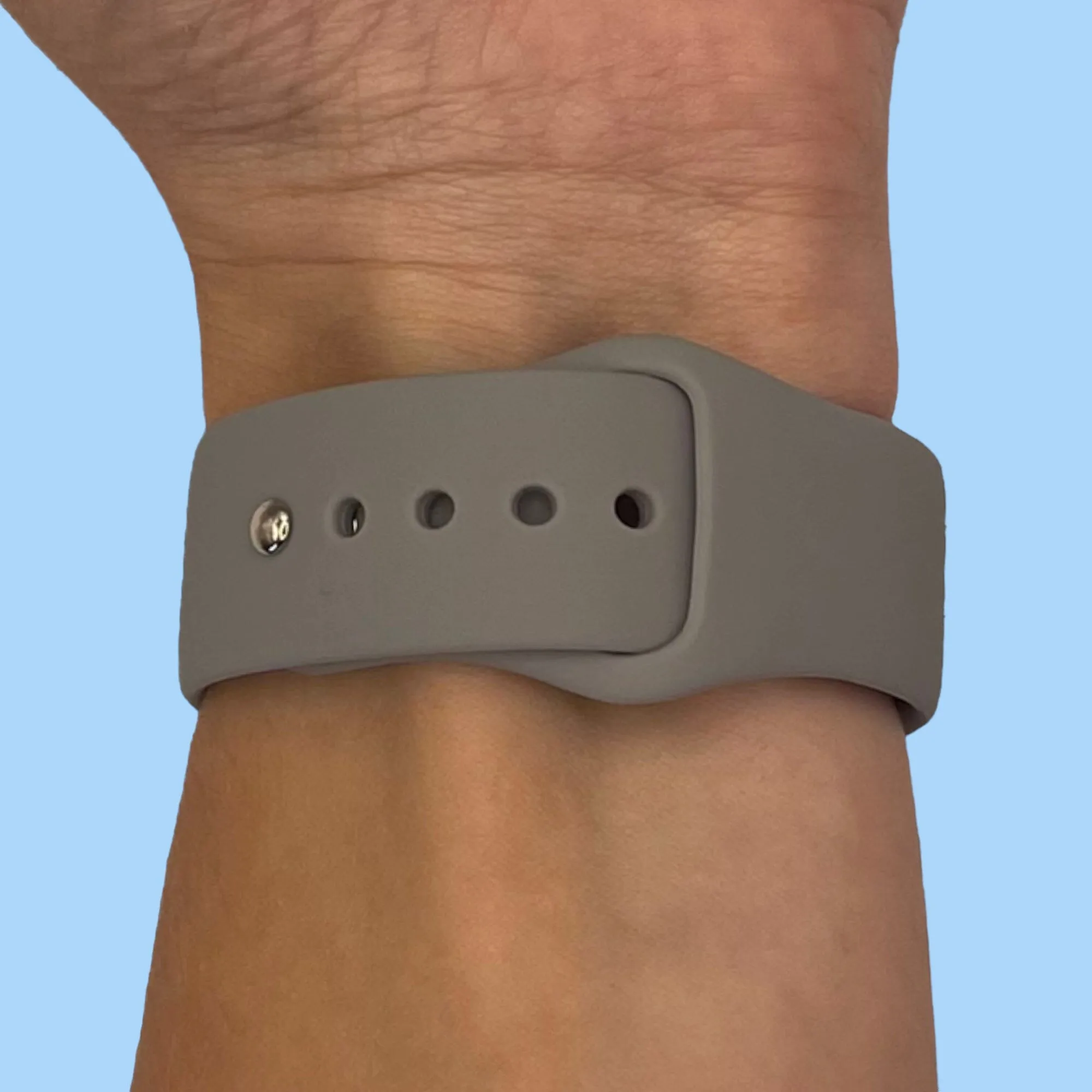 Silicone Button Style Watch Straps Compatible with Fitbit Charge 2