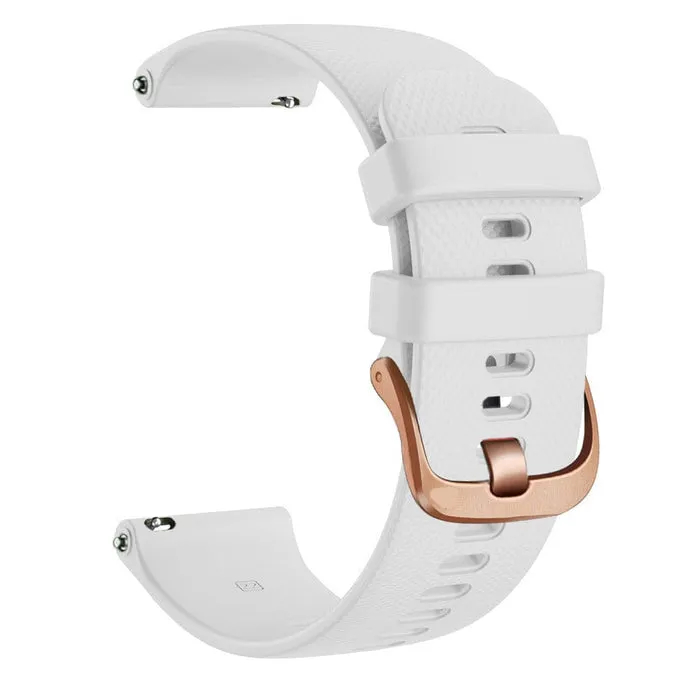 Silicone Watch Straps Compatible with the Xiaomi Mi Watch & Mi Watch S1 Active