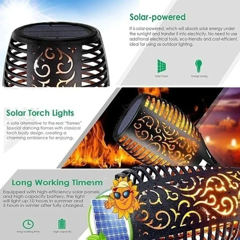 Solar-Powered Torch Lights