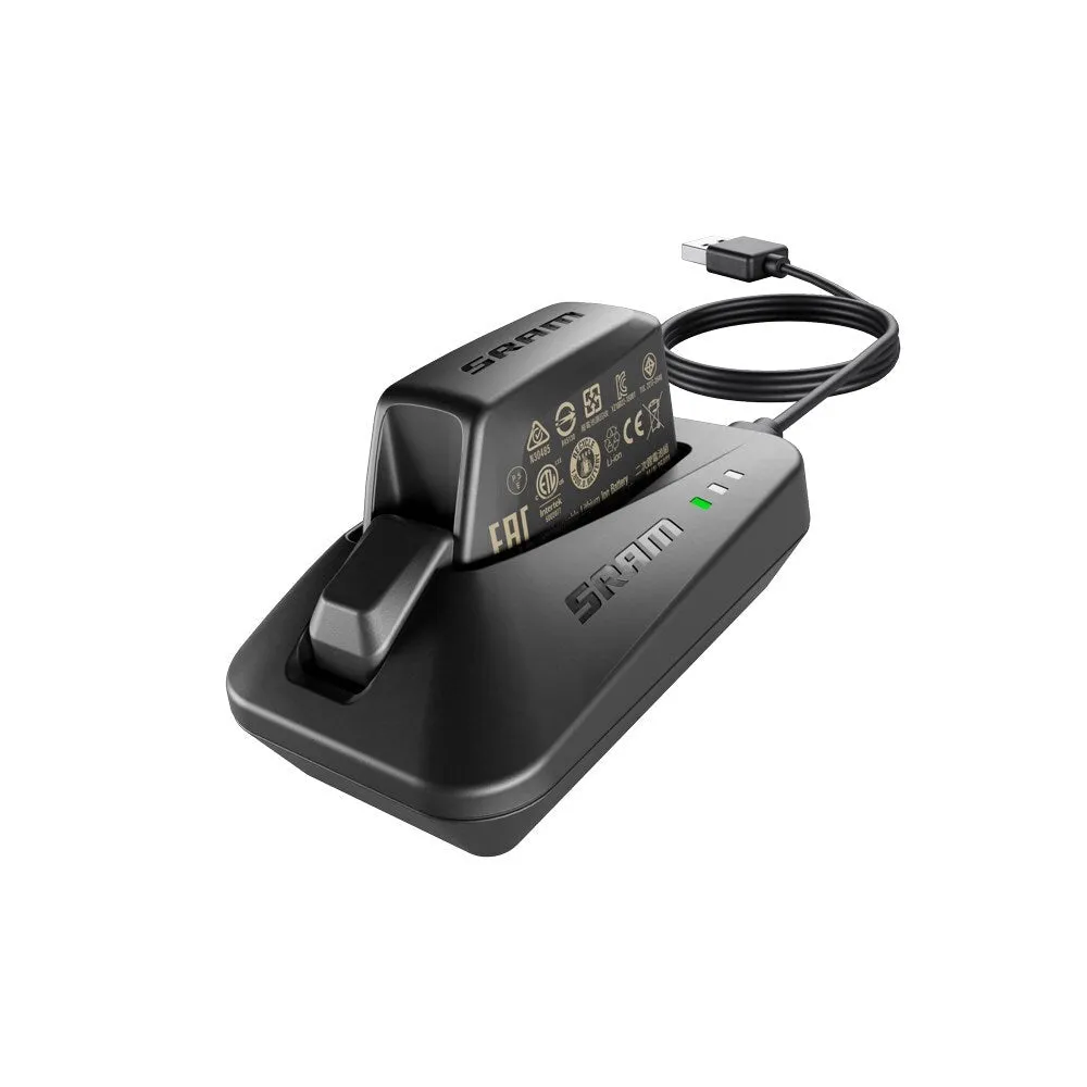 SRAM eTap Battery Charger and Cord- Battery Dock USB plug-in