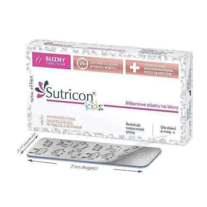 Sutricon Kids silicone patches for scars