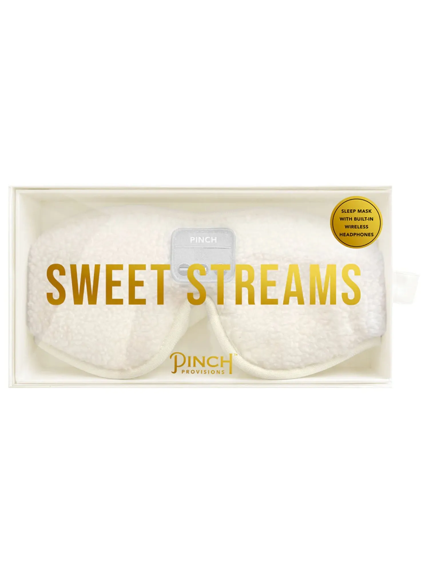 Sweet Sreams Sherpa SleepMask with Built-In Wireless Headphones - Pinch Provisions