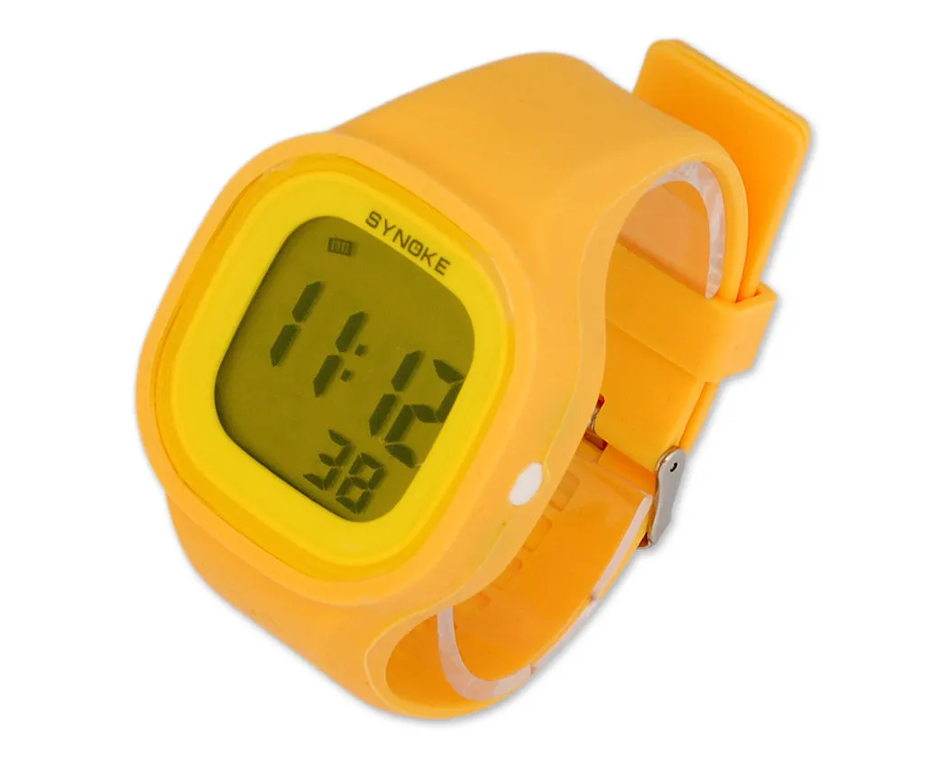 SYNOKE Waterproof Alarm Chronograph Light Digital Sport Watch