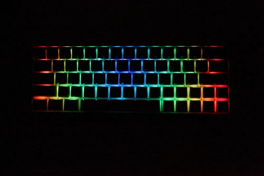 TBKB64 TBKB 64 60% bluetooth 5 kit dual mode wireless Custom Mechanical Keyboard hot swappable rgb smd switch leds type c cable