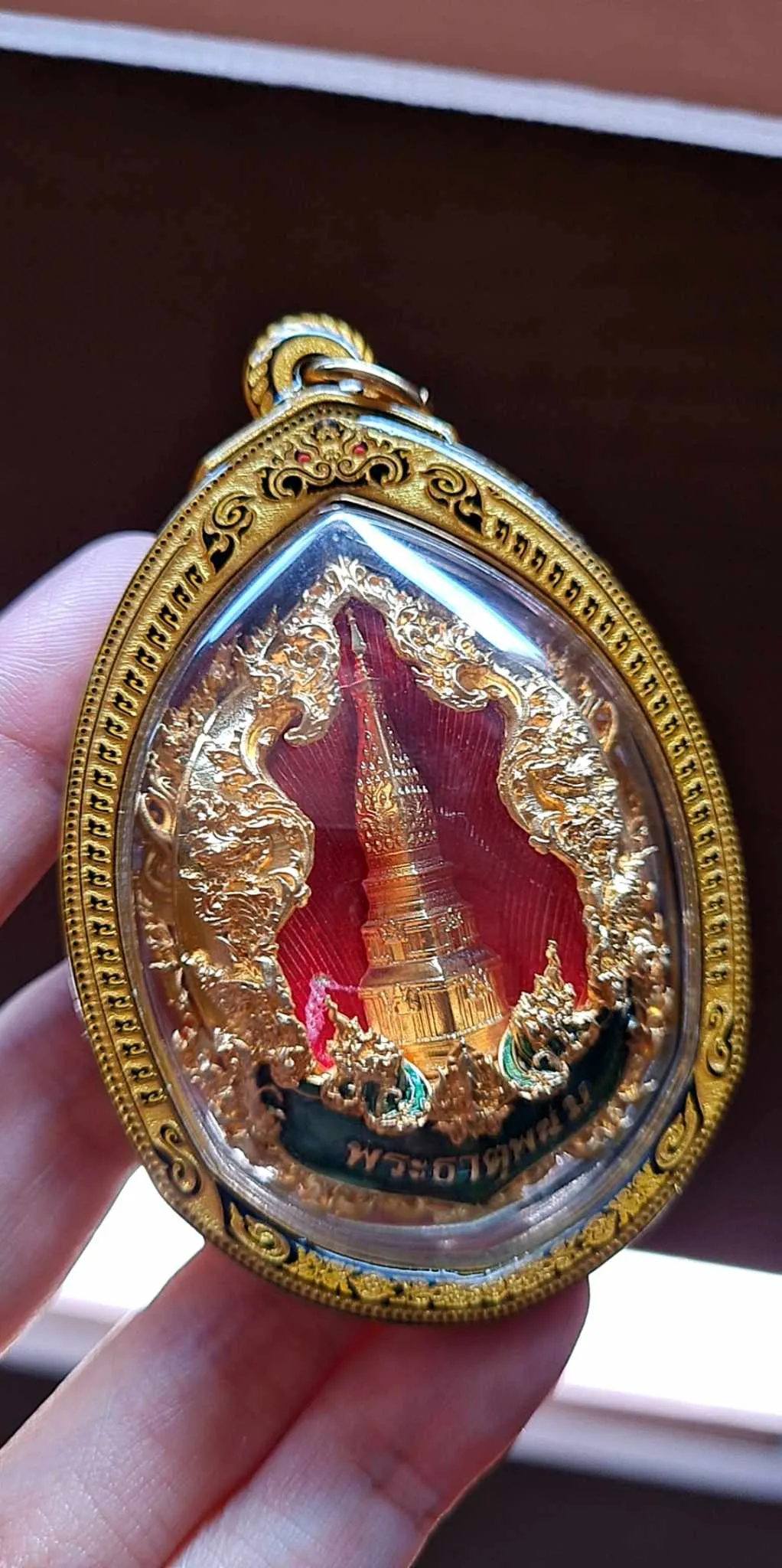 Thai amulet Buddha Yamok Patiharn 3D design 1st edition Lucky Protection Holy Buddha Charm Pendant