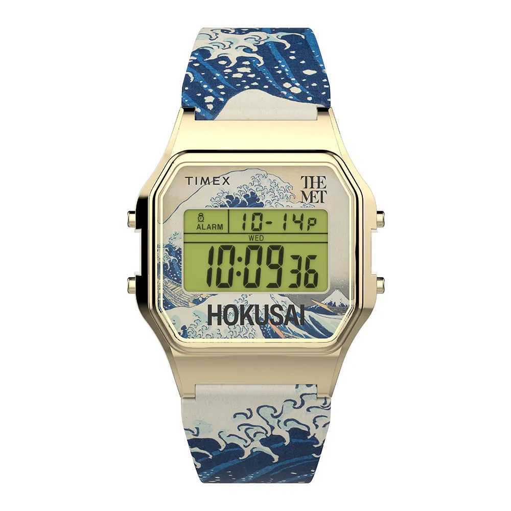 The Met Hokusai Digital 34mm Resin Band