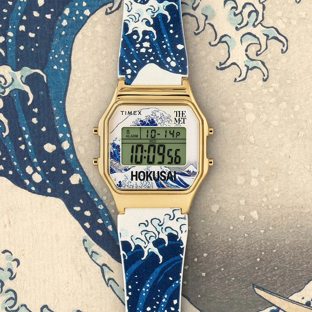 The Met Hokusai Digital 34mm Resin Band