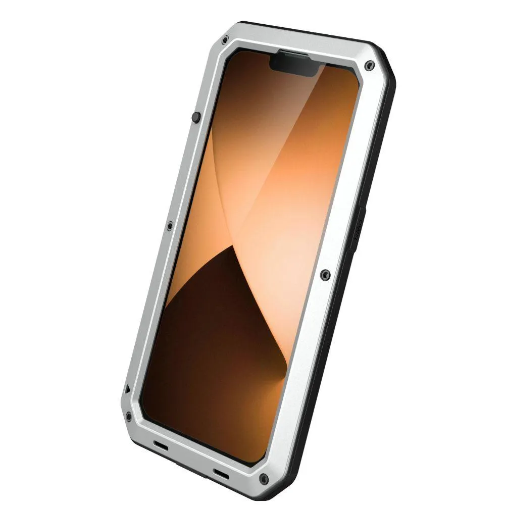 Titan Heavy Duty Metal iPhone Case For 14 and 15 Series