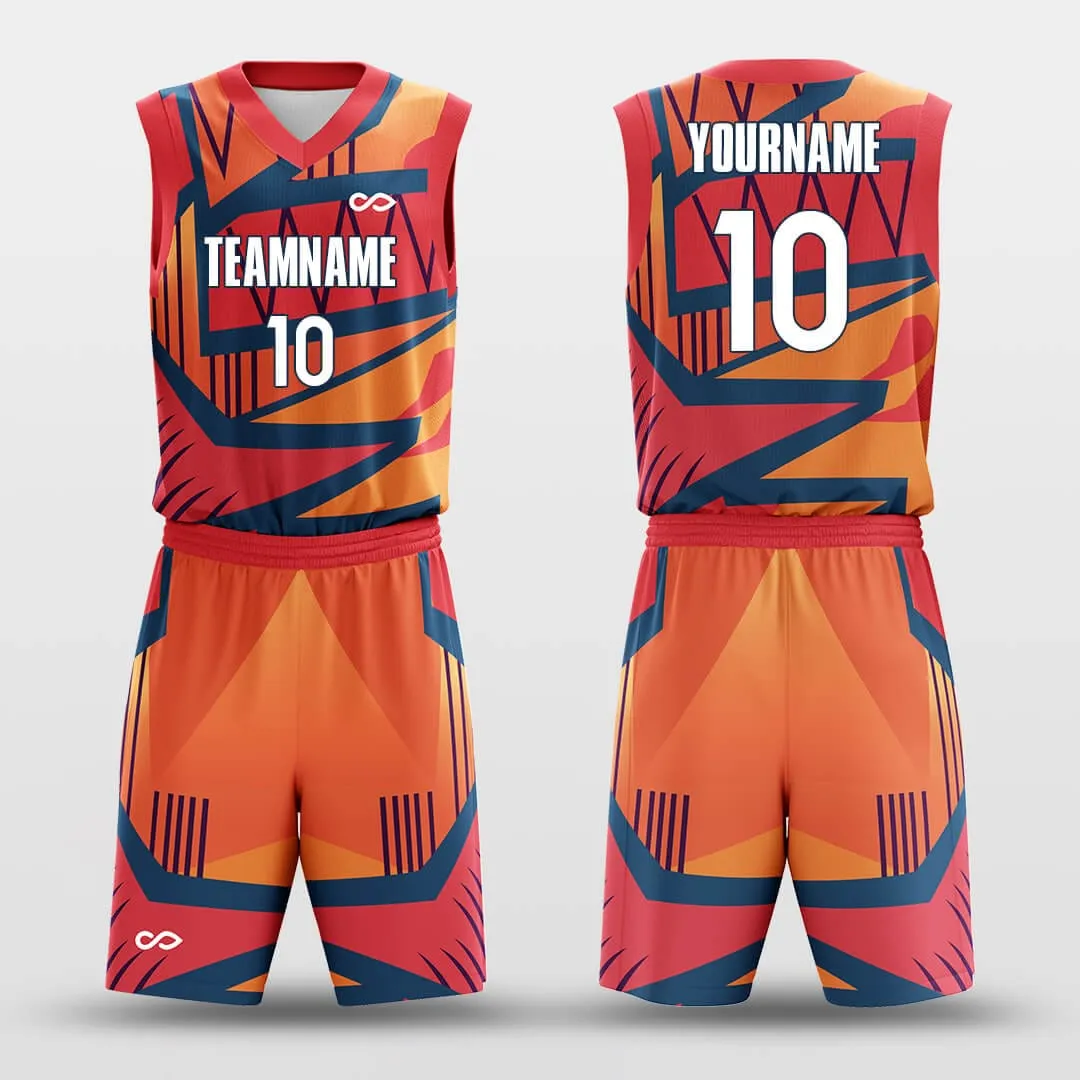 Tropic - Customized Basketball Jersey Set Design BK160127S